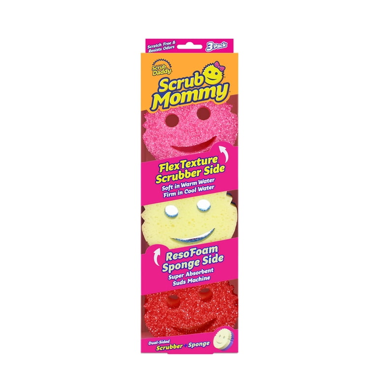 Scrub Daddy Scrub Mommy Sponge - Pink Cat - Shop Sponges & Scrubbers at  H-E-B