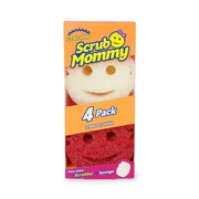 Scrub Daddy Scrubber Sponge Dual Sided 4ct Scrub Mommy