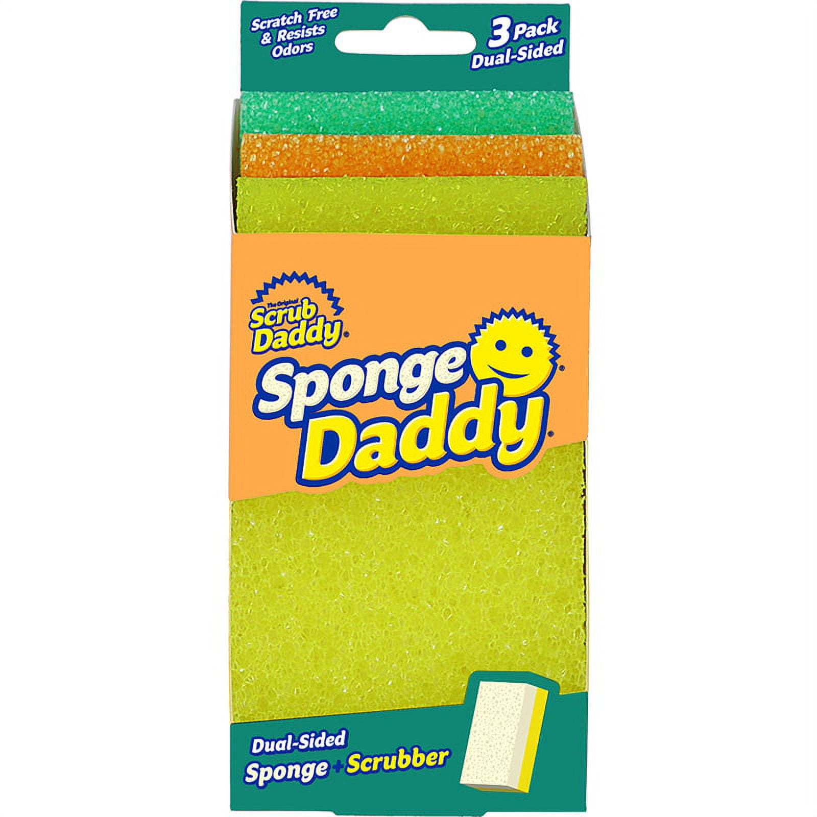 https://i5.walmartimages.com/seo/Scrub-Daddy-Sponge-Daddy-Cellulose-Sponge-with-Scouring-Pad-3-Pack_d8df3d04-8480-4742-bc76-1044fb5be5ee.ef4dc4cb3452b847b8666ceb514135d9.jpeg