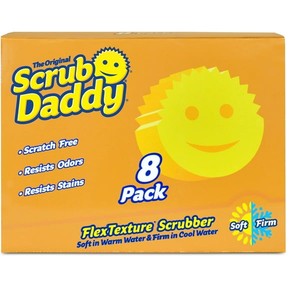 Scrub Daddy The Original Scrub Daddy 8ct Sponges - Box