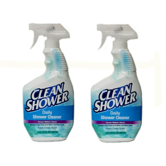 Scrub Free Clean Shower Daily Shower Cleaner Pack Of 2
