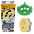 thumbnail image 1 of Scrub Daddy Disney Toy Story Buzz & Alien Sponge Set, 2 Count, Scratch-Free Kitchen Scrubber, 1 of 17