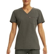 Scrub Star Womens Henley Top