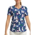thumbnail image 1 of Scrub Star Women's Penquin Playtime Top, 1 of 5