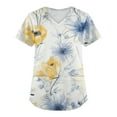 thumbnail image 1 of Scrub Top for Woman School Short Sleeve Fashion Pullover Women Mother'S Day Long, 1 of 3
