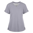 thumbnail image 1 of Scrub Tops for Woman - Soft Stretch, V-Neck Top Scrubs with Pockets, Easy Care for Women Light Gray XL, 1 of 4