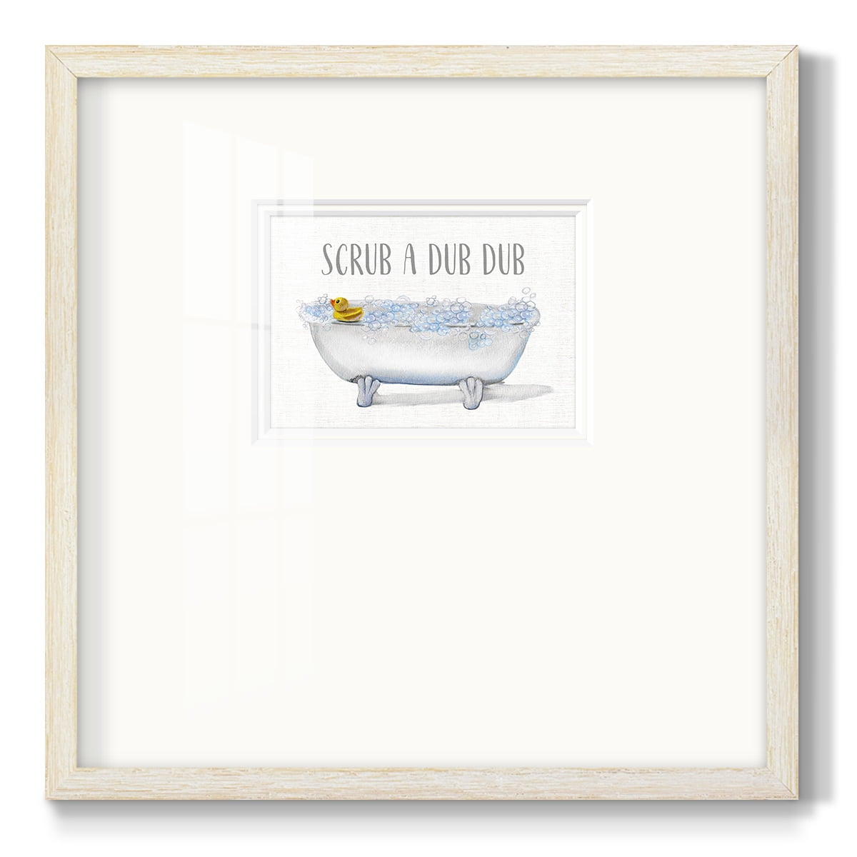 Scrub a DubPremium Framed Print