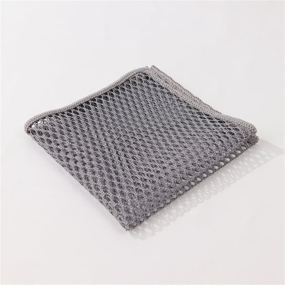 Scrubber under $5! Xqxayjr Multipurpose Mesh Dishwashing Rags, Double Layer Non Scratch Dishcloth, Reusable Kitchen Cleaning Cloth for Wet and Dry Use, Dish Washing Rag for Sinks and Cookware