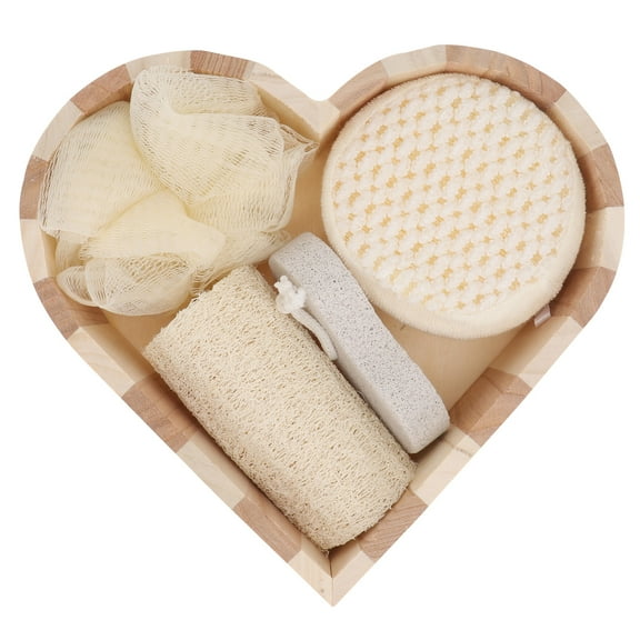 Scrubber Shower Body Brush Bathing Strap Bath Massager Mesh Loofah Rubbing Sponge Set Skin Supplies Exfoliating Massage