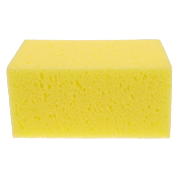 Scrubber Sponge Reusable Car Tar Sponge Car Wash Cleaning Scrub Sponges For Car Detailing Yellow