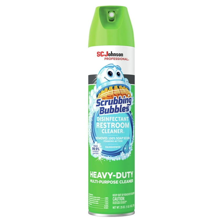 SC Johnson Scrubbing Bubbles® 313358 25 oz. Foaming Disinfectant Bathroom  Cleaner