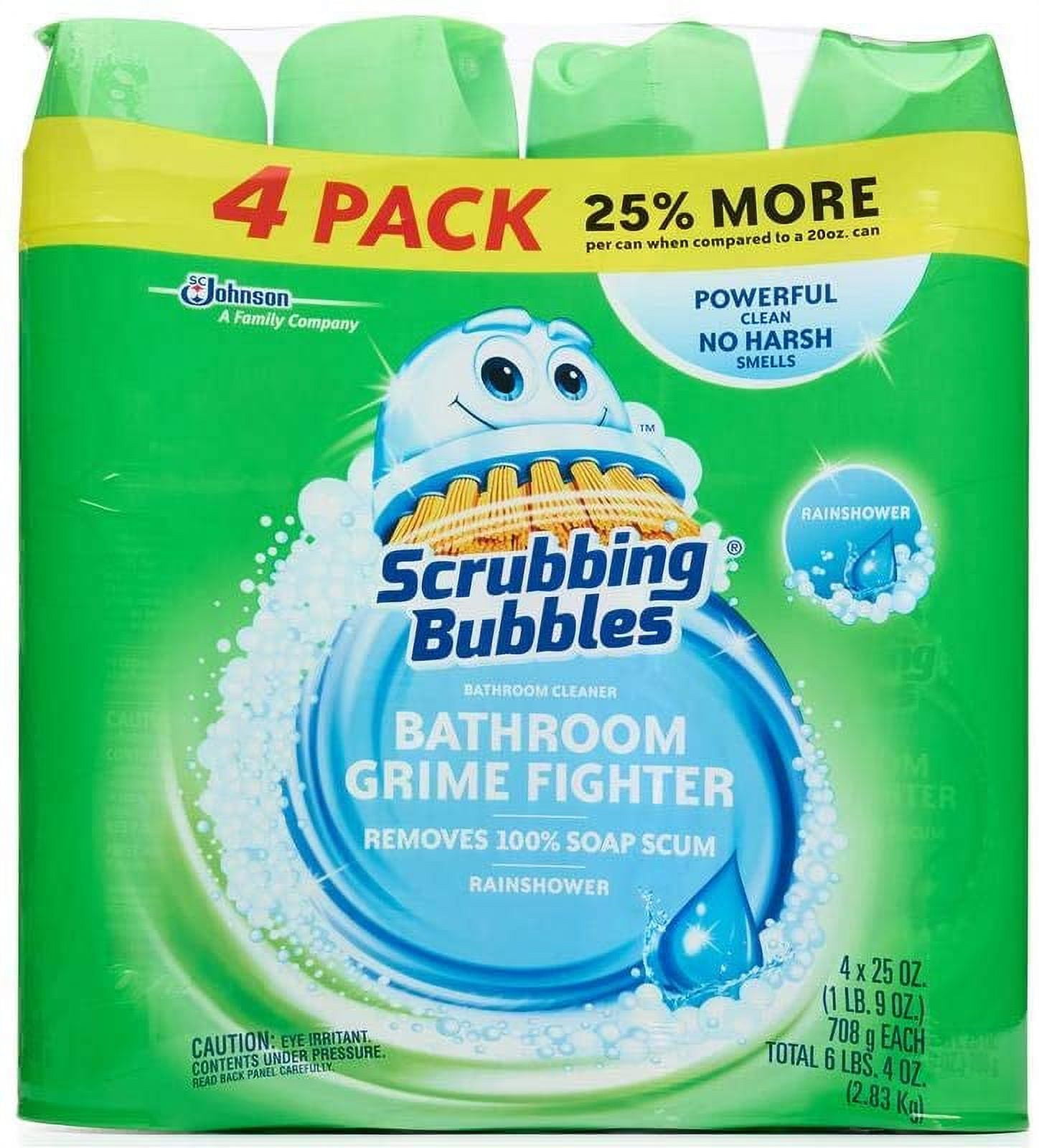 Scrubbing Bubbles 39572 Dow Bathroom Cleaner, 25 ounces (Pack of 4