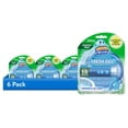 thumbnail image 1 of (6 pack) Scrubbing Bubbles Fresh Gel Toilet&nbsp;Bowl&nbsp;Cleaning Stamp, Rainshower, Dispenser with 6 Gel Stamps, 1.34 oz, 1 of 16