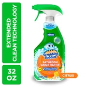 Scrubbing Bubbles Bathroom Grime Fighter Disinfectant Cleaner, Citrus Scent, 32oz