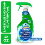 Scrubbing Bubbles Bathroom Shower & Tub Cleaner Mega Shower Foamer Spray, Rainshower, 32 oz