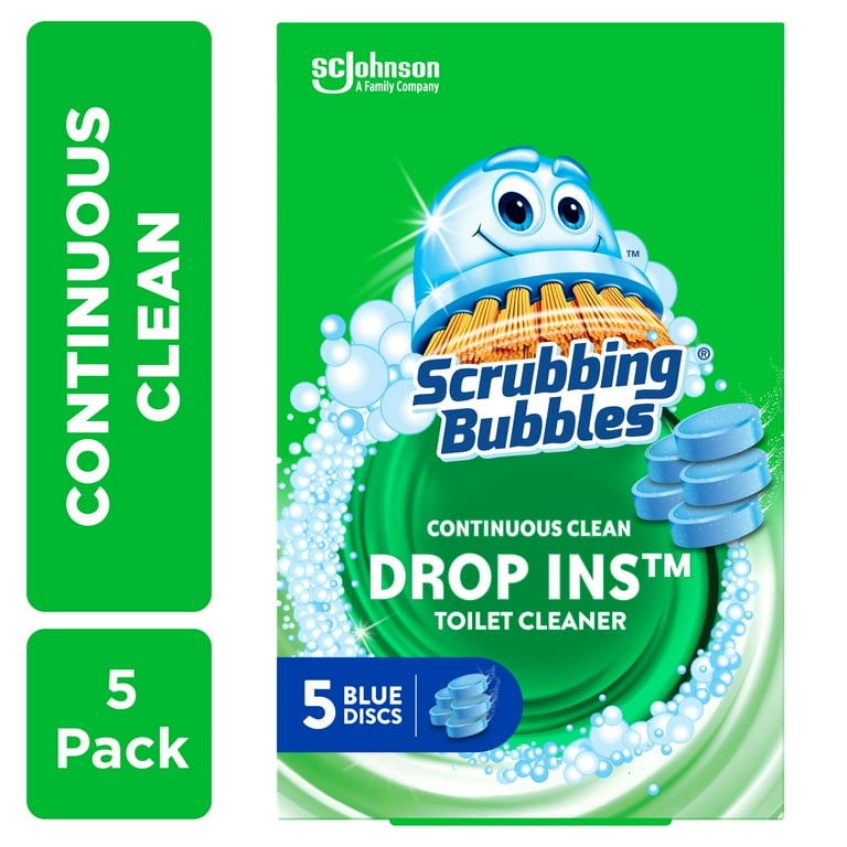 https://i5.walmartimages.com/seo/Scrubbing-Bubbles-Continuous-Clean-Drop-Ins-One-Toilet-Bowl-Cleaner-Tablet-Lasts-Up-to-4-Weeks-5-Blue-Discs-7-05-oz_96fd597b-2d4a-474e-9f75-57b43e8ec22e.0d654f2ec874ec7afd0f8da917adb270.jpeg?odnBg=FFFFFF&odnHeight=768&odnWidth=768