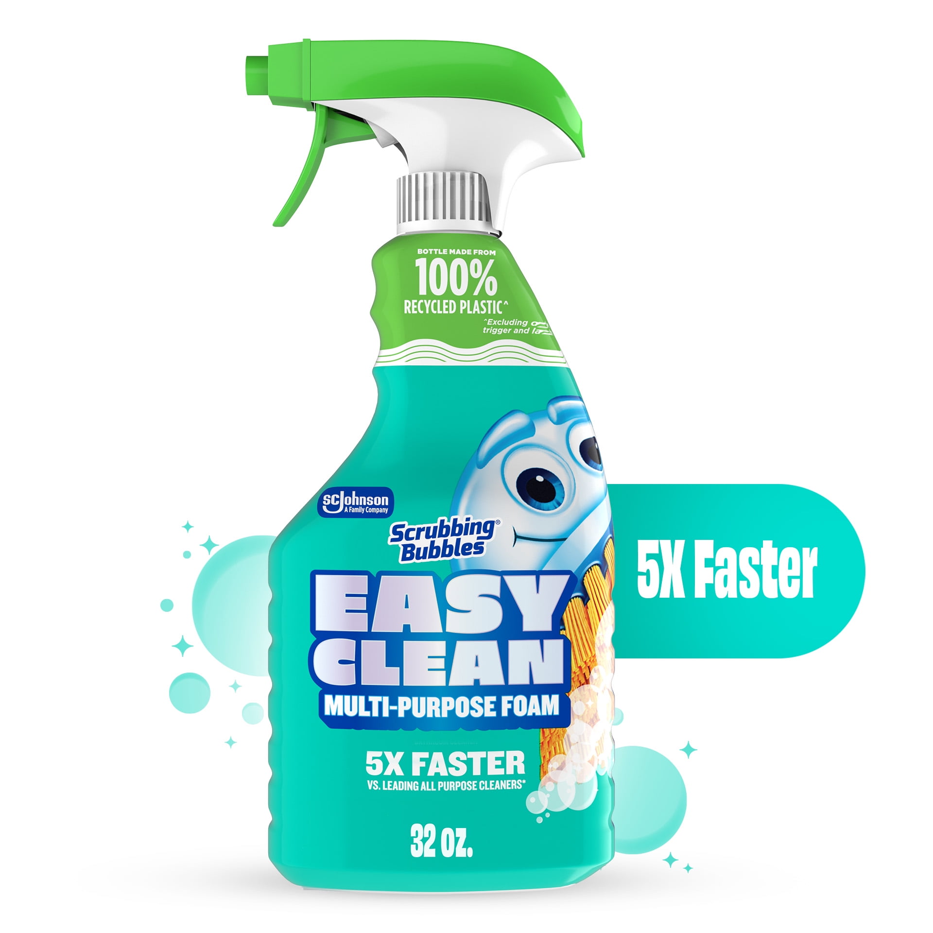 Scrubbing Bubbles Easy Clean Multi-Purpose Cleaner, Trigger Sprayer, 32 oz