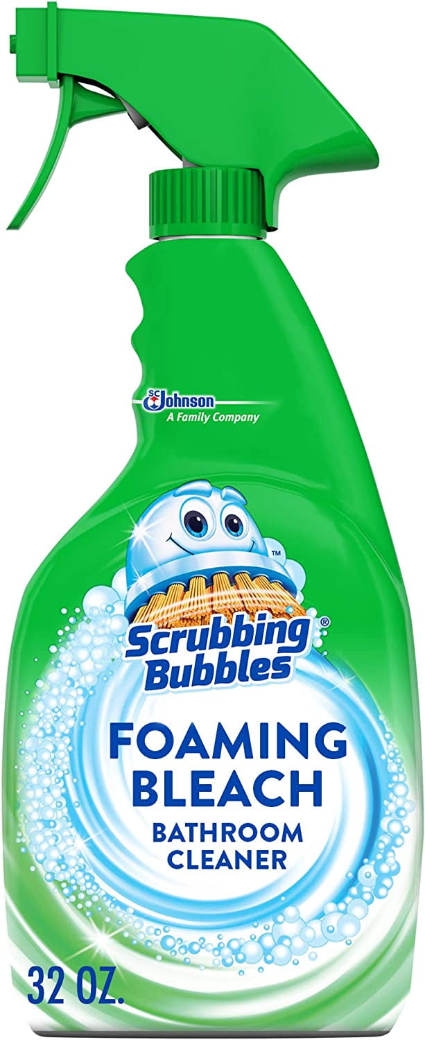 Scrubbing Bubbles, Spray Foaming Bleach Bathroom Cleaner, Mold Remover