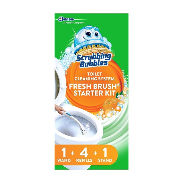 Scrubbing Bubbles Fresh Brush Toilet Bowl Cleaning System Starter Kit