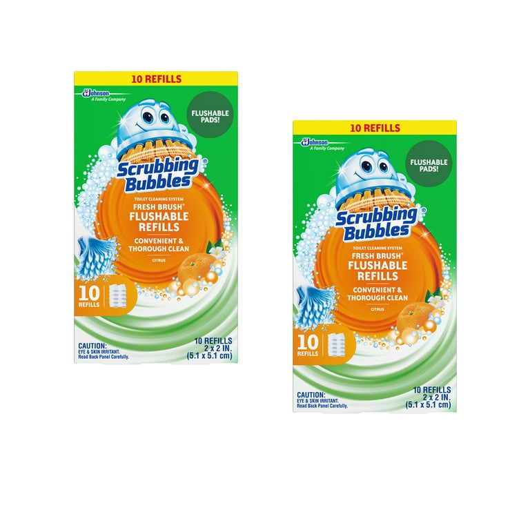Toilet Scrubbing System Refill Pack