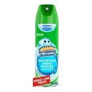 Scrubbing Bubbles Bathroom Grime Fighter Disinfe Countant Cleaner Aerosol, Rainshower, 20 oz, 1 Count