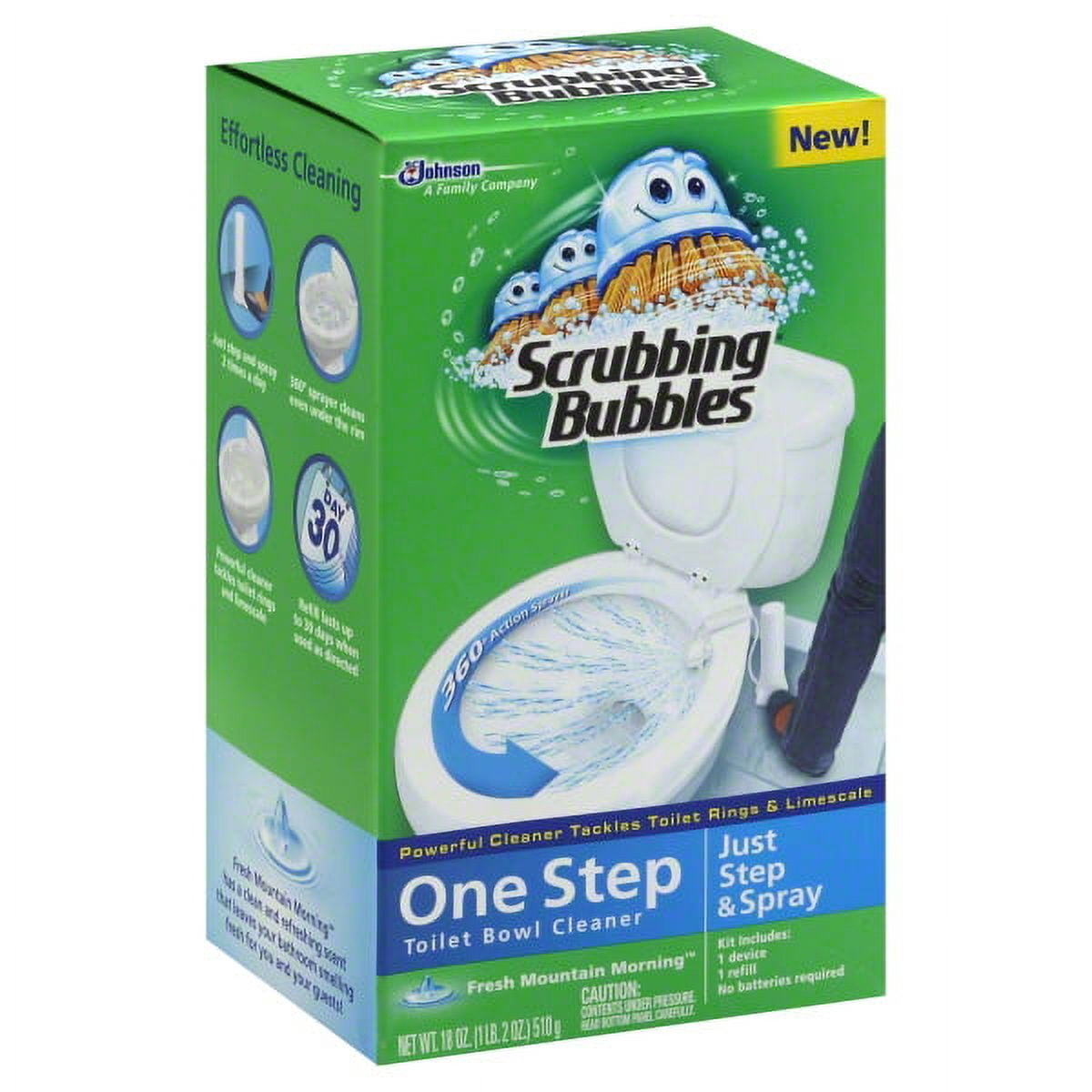 Scrubbing Bubbles Fresh Brush Toilet Cleaning System Starter Kit, 1 ct -  Kroger