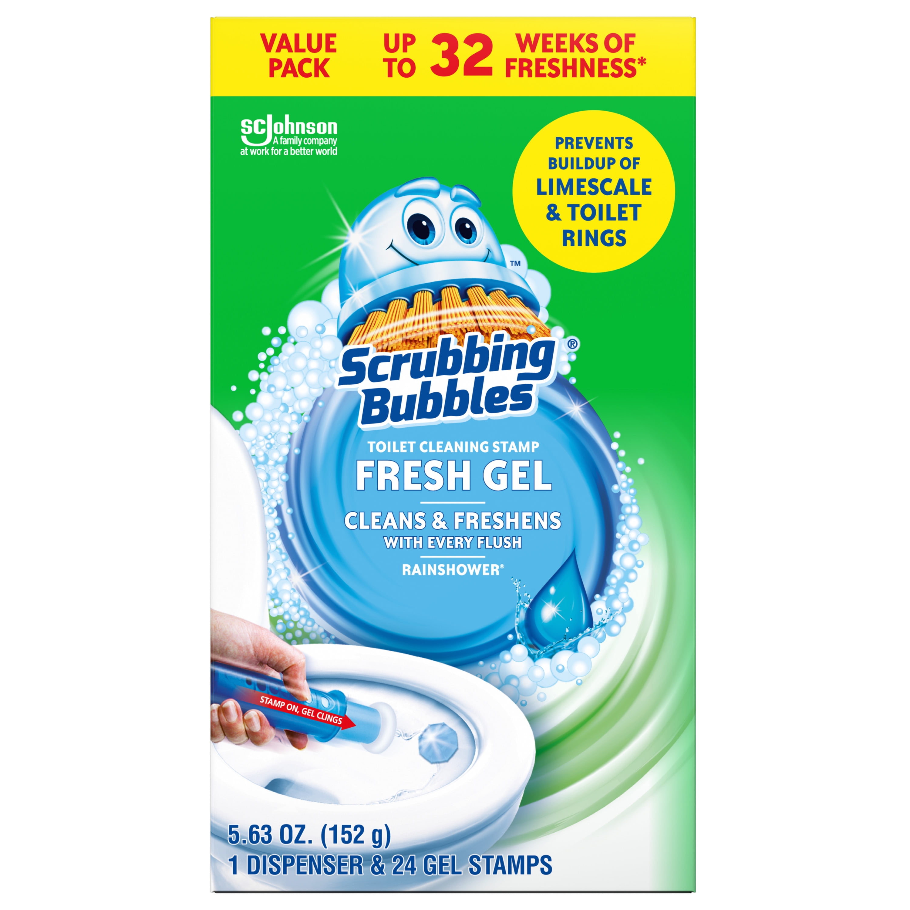 Scrubbing Bubbles Bubbly Bleach Gel Toilet Bowl Cleaner Sds USA Outlet