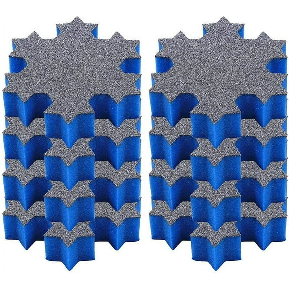 Scrubex Ninja Non-Scratch Odor Resistant Scrubber Sponge, 8 Count