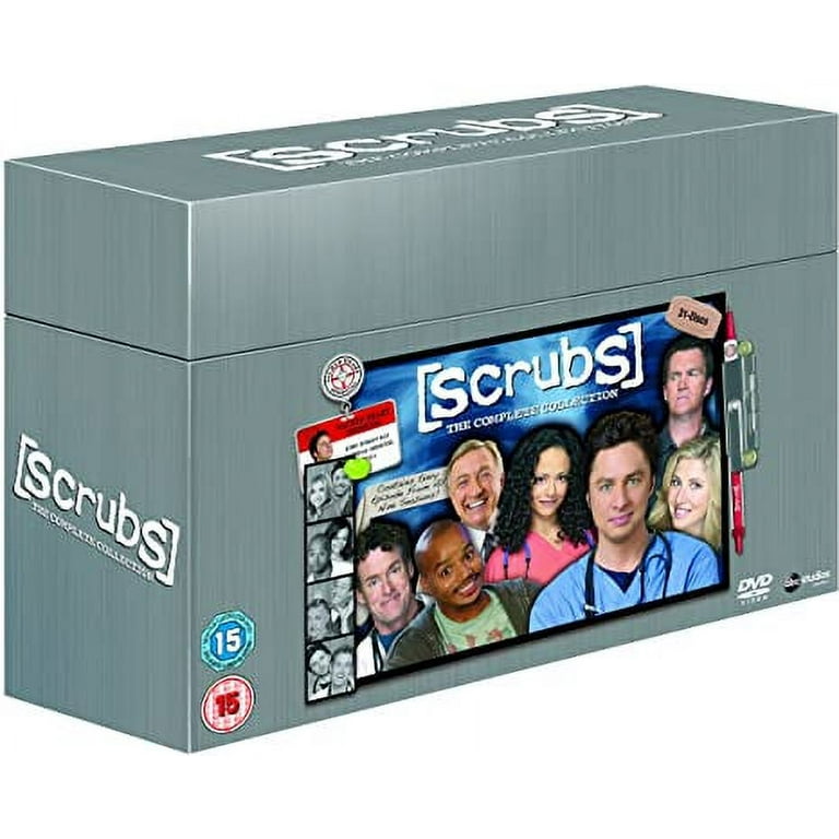 Scrubs - Series 1-9 Full Seasons, 31-DVD Boxset, UK Release Scrubs - Series 1-9 Full Seasons, 31-DVD Boxset, UK Release