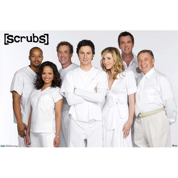 Scrubs - One Sheet Wall Poster, 22.375" x 34"