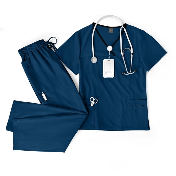 Stylish and Functional Scrub Outfit Perfect for Professionals Uniform Set for Hospitals, Clinics & Veterinary Practices
