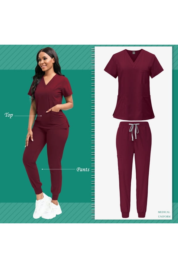 Scrubs Women Beauty SPA Uniform Pet Clinic Store Veterinary Dentistry Work Clothes Set High-quality Medical Nurse Uniform Unisex