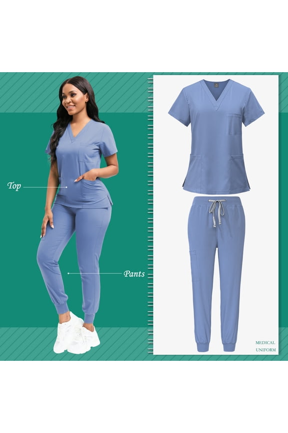 Scrubs Women Beauty SPA Uniform Pet Clinic Store Veterinary Dentistry Work Clothes Set High-quality Medical Nurse Uniform Unisex