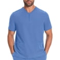 thumbnail image 1 of Scrubs for Men & Women V-Neck Short Sleeved Scrub Top Multi Pocke Soft Stretchy Easy Care Nursing Uniform Work Clothes, 1 of 7