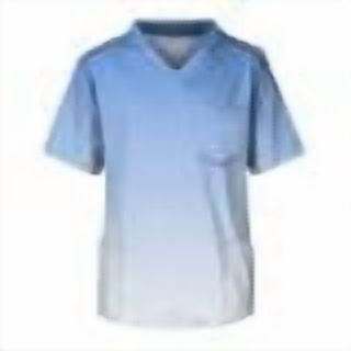 Scrubs for Men top– V-Neck and Pocket Blue L