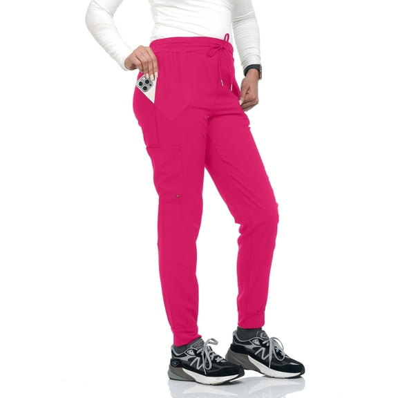 Scrubs for Women 3 Pocket Pants Stretch Nurse Scrub Pants for Medical Uniform and Home Attendant Yoga Pants Lightweight