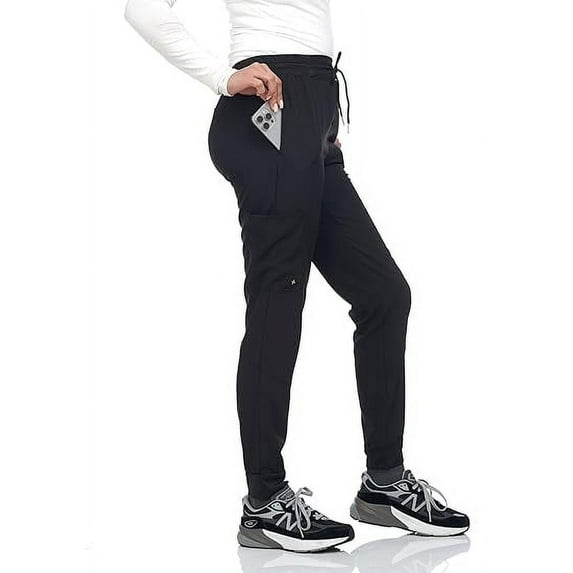 Scrubs for Women 3 Pocket Pants Stretch Nurse Scrub Pants for Medical Uniform and Home Attendant Yoga Pants Lightweight