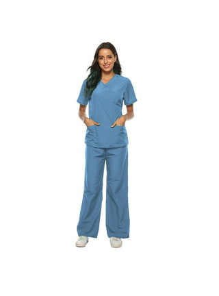 The Shayla Fitted Jogger Scrub Set - Royalty Scrubs