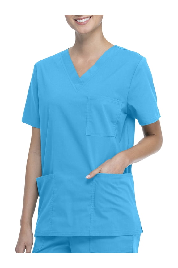 Core Essentials Unisex V-Neck Scrub Top