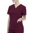 thumbnail image 1 of Scrubstar Core Essentials Unisex V-Neck Scrub Top, 1 of 6