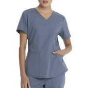 Scrubstar Core Essentials Versatile Stretch V-Neck Scrub Top Womens