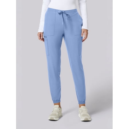 Scrubstar Core Essentials Women’s Drawstring Cargo Jogger Scrub Pant, Sizes XS–3XL