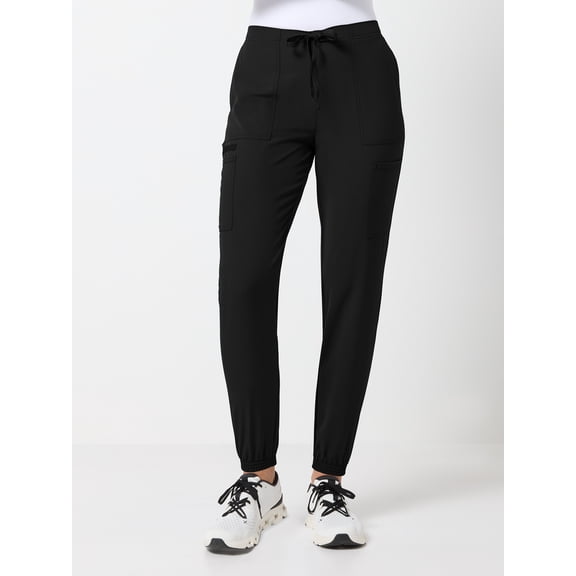 Scrubstar Core Essentials Women’s Drawstring Cargo Jogger Scrub Pant, Sizes XS–3XL