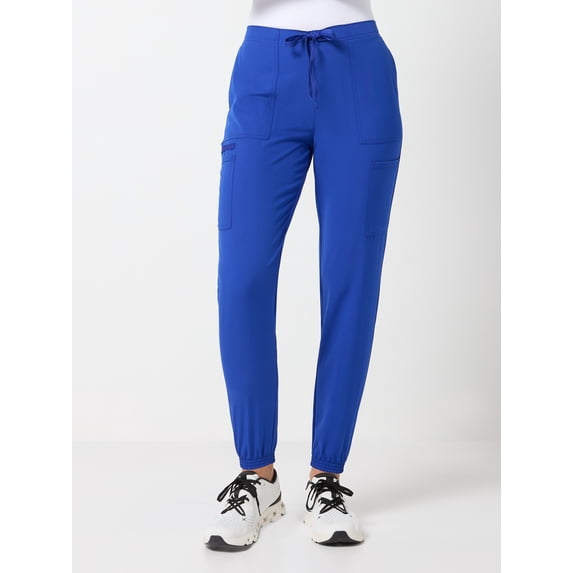 Scrubstar Core Essentials Women’s Drawstring Cargo Jogger Scrub Pant, Sizes XS–3XL
