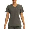 thumbnail image 1 of Scrubstar Henley Breathable Multi-Pockets Scrub Top (Women's), 1 of 6