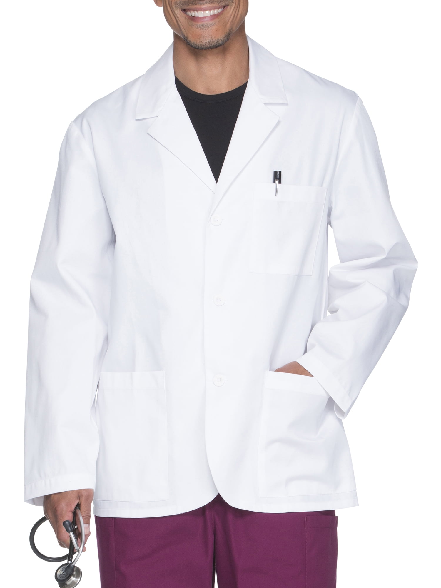 Scrubstar Men's Core Essentials 30" Long Lab Coat