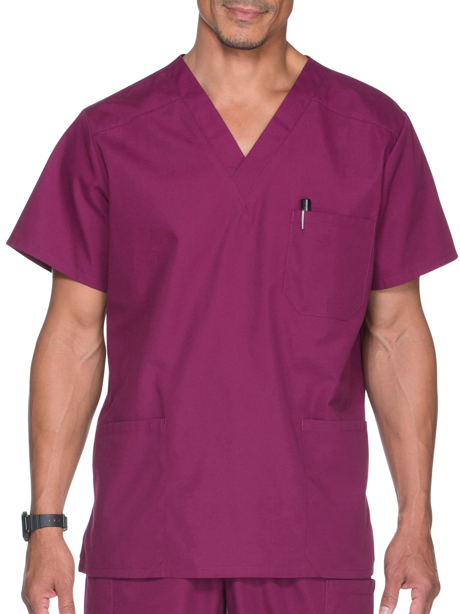 Find Your Perfect Scrubstar Men's Core Essentials Brushed Poplin Three