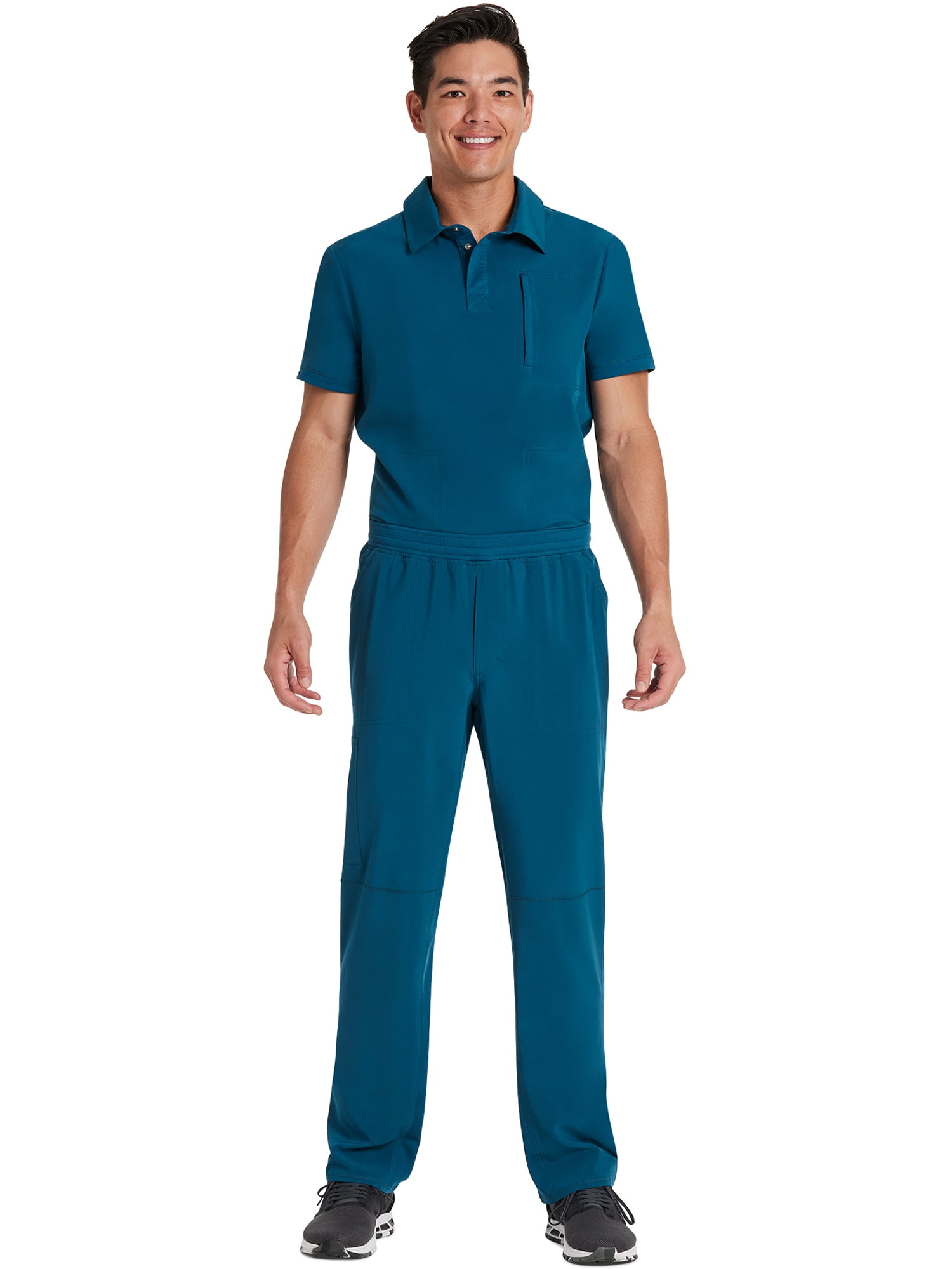 Scrubstar Men's Premium Performance Stretch Pull-On Cargo Scrub Pants, Sizes XS-3XL