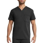 Scrubstar Men's Ultimate Stretch Antimicrobial Fabric Technology V-Neck Tuck In Scrub Top WD854A