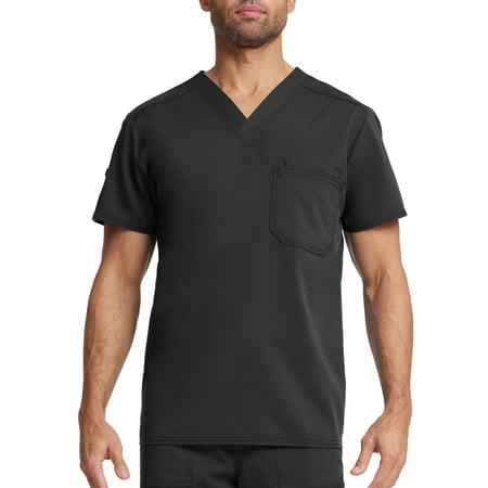 Scrubstar Men's Ultimate Stretch Antimicrobial Fabric Technology V-Neck Tuck In Scrub Top WD854A